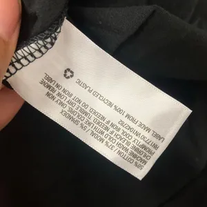 Ava & viv black short sleeve tie front basic tee NWT thumbnail 6
