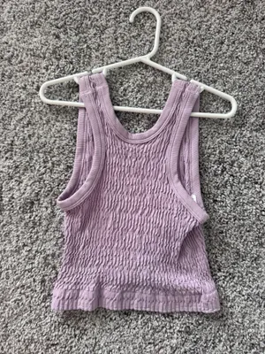 Nwt urban outfitters purple crop top thumbnail 2