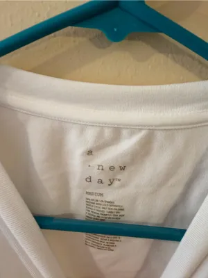 a new day White Short Sleeve Athletic Tee thumbnail 2