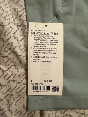 Lululemon align tee thumbnail 3