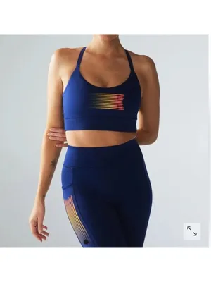 NWT Savage x Fenty Band It Low-Impact Sports Bra & High Waist Bike Shorts Set S thumbnail 4