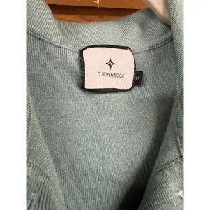 Tuckernuck Channing Polo Midi Dress Sage Green Knit Short Sleeve XS thumbnail 5