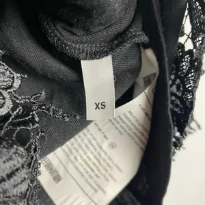 Reformation Black Misty Floral Embroidered‎ Lace Off the Shoulder Blouse thumbnail 8