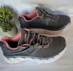 Hoka One One Sneakers Womens 8.5 Gaviota 2- 1099630 Gray Running Gym Shoes thumbnail 1