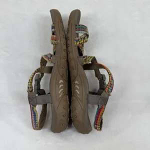 Skechers Outdoor Lifestyle Brown‎ Multicolor Woven Strappy Hiking Sandals est 7 thumbnail 9