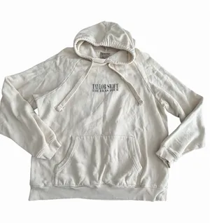 Taylor Swift the Eras Tour Official Merchandise Pullover Hoodie Beige Large HR-1 thumbnail 1