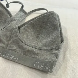 Calvin Klein Grey Bralette‎ Top thumbnail 5