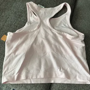 lululemon athletica Pink Ribbed cropped Tank Top thumbnail 2