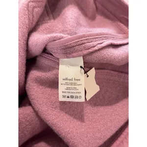 Aritzia Wilfred Free Womens Shirt Jacket Pink Autumn Merino Wool Shacket Small thumbnail 11