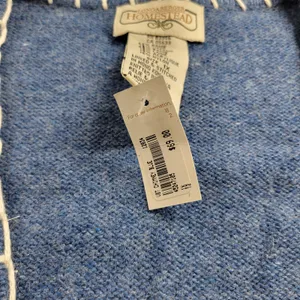 Vintage Longaberger Women's Vest 1X Blue Denim Embroidered Stitched Holiday NEW‎ thumbnail 14