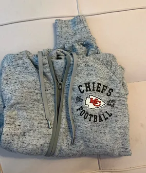 Cheifs zip up Gray Size M thumbnail 1