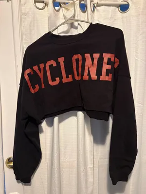 Iowa State Zoozatz Cyclones Cropped Crewneck thumbnail 1