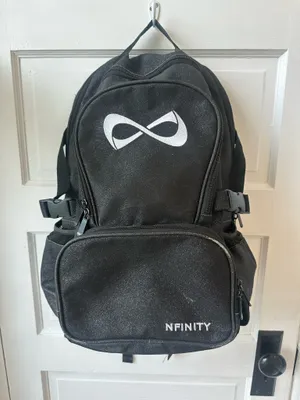 Nfinity Black Sparkle Backpack thumbnail 1