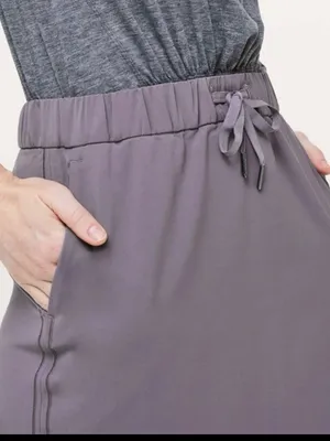 lululemon athletica Lavender Drawstring Skort 2 thumbnail 2