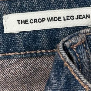 American Apparel Women Crop Wide Leg Jeans 30 Pink Tint Wash Y2K 90s‎ thumbnail 6