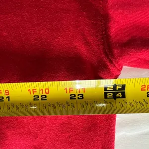 Cheek-O XL red vintage embroidered Christmas sweatshirt sweatshirt candy cane thumbnail 6