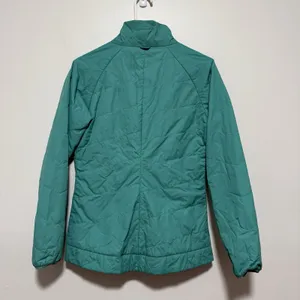 Patagonia‎ Teal Green Softshell Quilted Jacket Size XS thumbnail 5