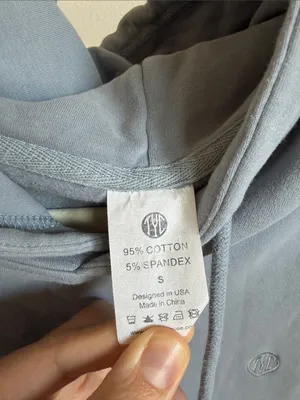 TYC Thick Cotton Gray Pullover Hoodie thumbnail 3