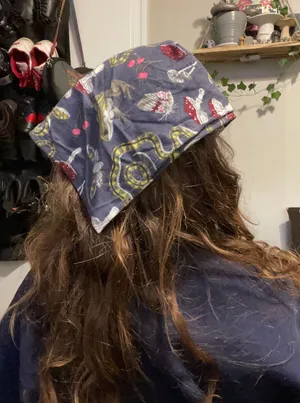 critter bandana Blue thumbnail 1