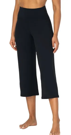 NIP Sunzel Yoga Pants Straight Wide Leg High Waist Lounge Pants - women’…‎ thumbnail 1