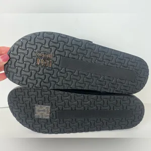 earthing ASPEN SLIDES grounding sandals NEW READ description Black Size 9 thumbnail 2