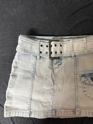 Wild Fable Mini Jean Skirt Denim thumbnail 2