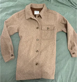 Old Navy Button-Up Oversized Shacket thumbnail 1