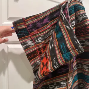 Kelly Stryker Southwestern Tapestry Mini‎ Skirt 4 | Vintage 90s Boho Tribal USA thumbnail 6