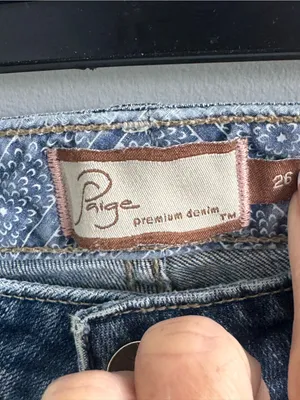 Paige Laurel Canyon Bootcut‎ Jeans Women’s 26 Medium Wash Stretch USA thumbnail 2