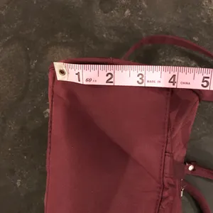 Quilted Burgundy Women’s Carryall Shoulder Bag thumbnail 8