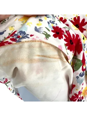ASTR The Label Ditsy Floral Coquette Ruffle Mini Dress White Multicolor Size XS thumbnail 13