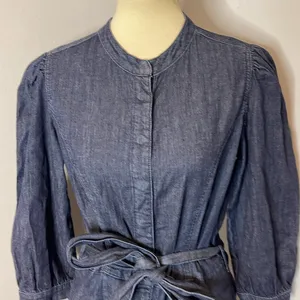 Faherty Charlotte Denim Jumpsuit‎ thumbnail 10