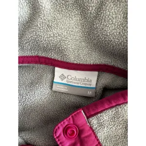 Columbia Benton Springs Half Snap Pullover Gray Heather Shark Pink Fleece Medium thumbnail 5