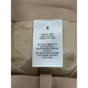 Favorite Daughter Womens Pants Brown Pleated High Rise Wide Leg Stretch Size 8 thumbnail 5