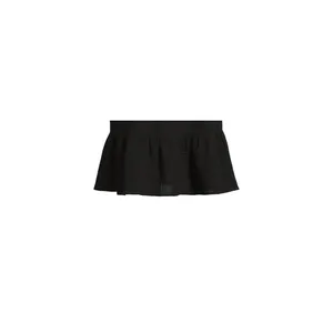 Time and Tru Womens Spaghetti‎ Strap Mini Dress Black Soot Size Medium (8-10) thumbnail 7