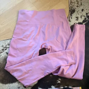 SET ACTIVE Pink Leggings‎ Size Medium thumbnail 4