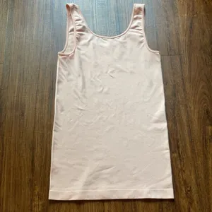 Skinny tees basic tank top one size‎ Pink Size undefined thumbnail 6