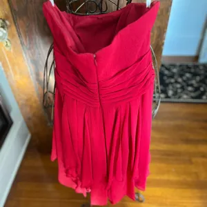 David's Bridal Red dress thumbnail 3
