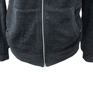 ALO Jacket Size Small‎ Petite Hooded Pockets Full Zip Charcoal Grey thumbnail 4