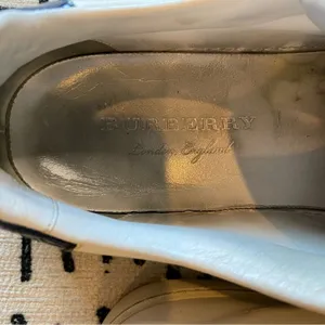 Burberry Westford Buckle Strap Leather Sneakers EU 38.5 thumbnail 10