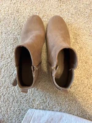 Old Navy Brown Ankle Booties 8 thumbnail 6