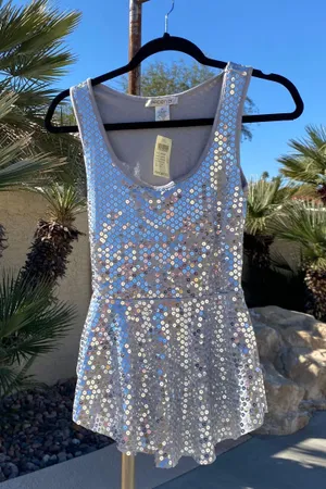 Arden B Sequin Tank Top thumbnail 1