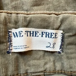 Free People‎ We The Free Jayde Retro 70’s Corduroy Pants Flare thumbnail 4