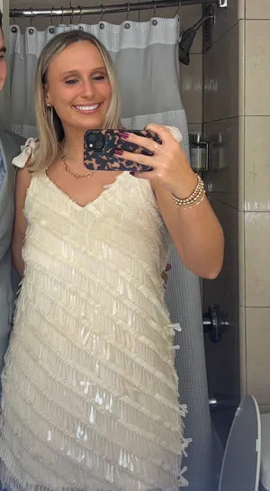 G.P.D. Dress White Size L thumbnail 1