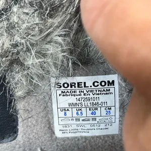 Sorel Tofino Quilted Snow Boots Women 8 Black W/Fur Waterproof Skiing Aspen Vibe thumbnail 11