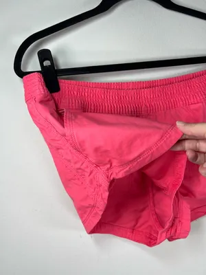 Abercrombie & Fitch 1.5" Shorts Karena Pink Pull On Pockets Embroidered Moose XL thumbnail 5