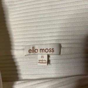 Ella Moss Off-Shoulder Ribbed Cream Camisole thumbnail 2