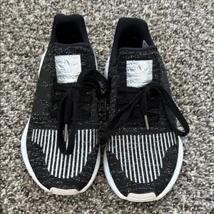 Adidas Monochrome Knit Sneakers thumbnail 2