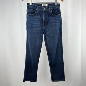Reformation Liza Straight Jean‎ in Jamaica Blue Size 27 thumbnail 3