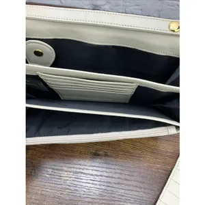 Stone Mountain‎ Cream Crossbody Wallet/Purse Gold Hardware With Check Book thumbnail 7